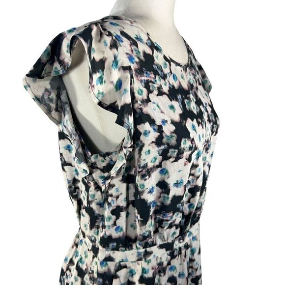 Reiss Size 8 Medium Multicolor Floral Daisy Print Shift Dress women’s - Picture 14 of 14
